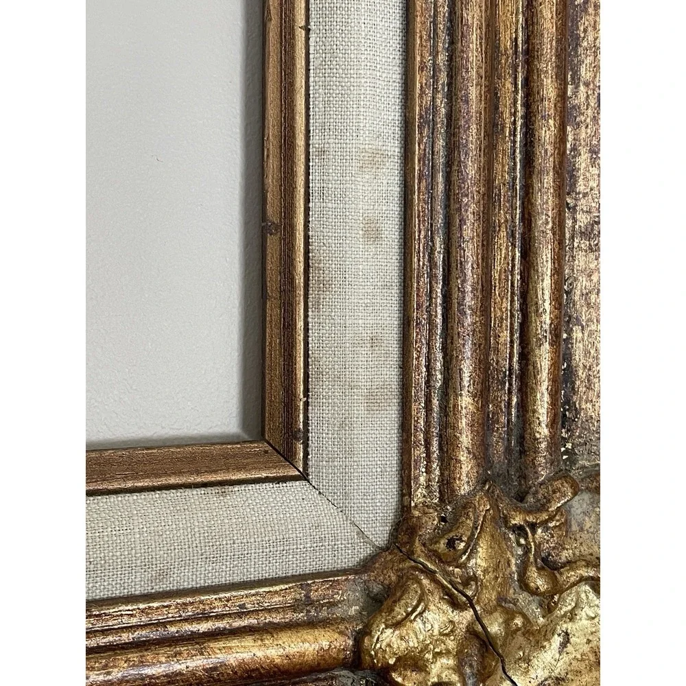 Wood And Fabric Frame Fits 10 X 14‎ Mexico